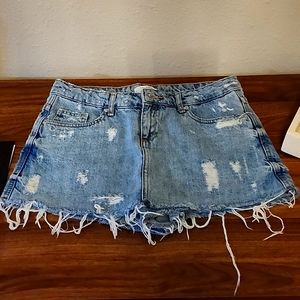 Zara Denim skort